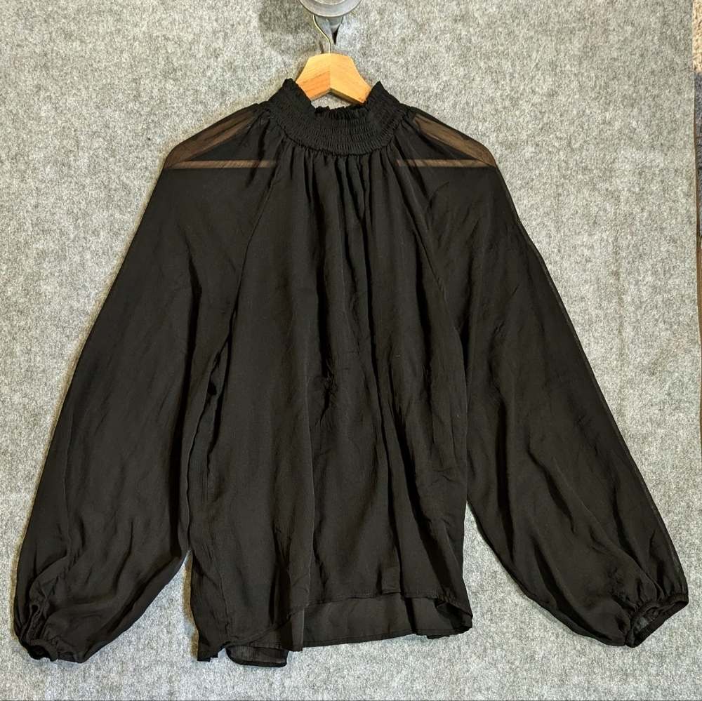 Joie Black Blouses L